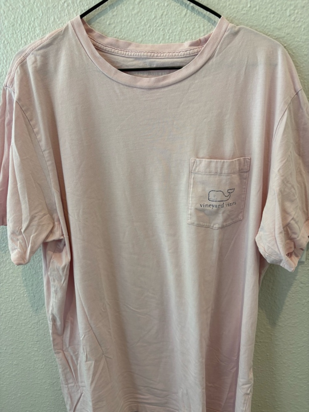 Vineyard Vines Men’s Pocket Tee -  Pink - Picture 7 of 11